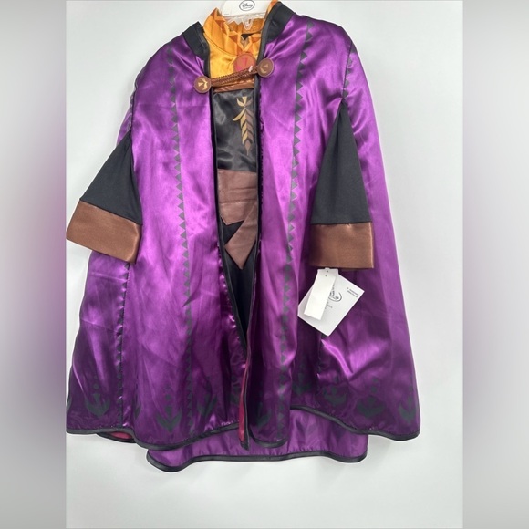 New Disney Store Frozen Girls Size 5/6 Princess Anna Costume, NWT - Picture 2 of 5